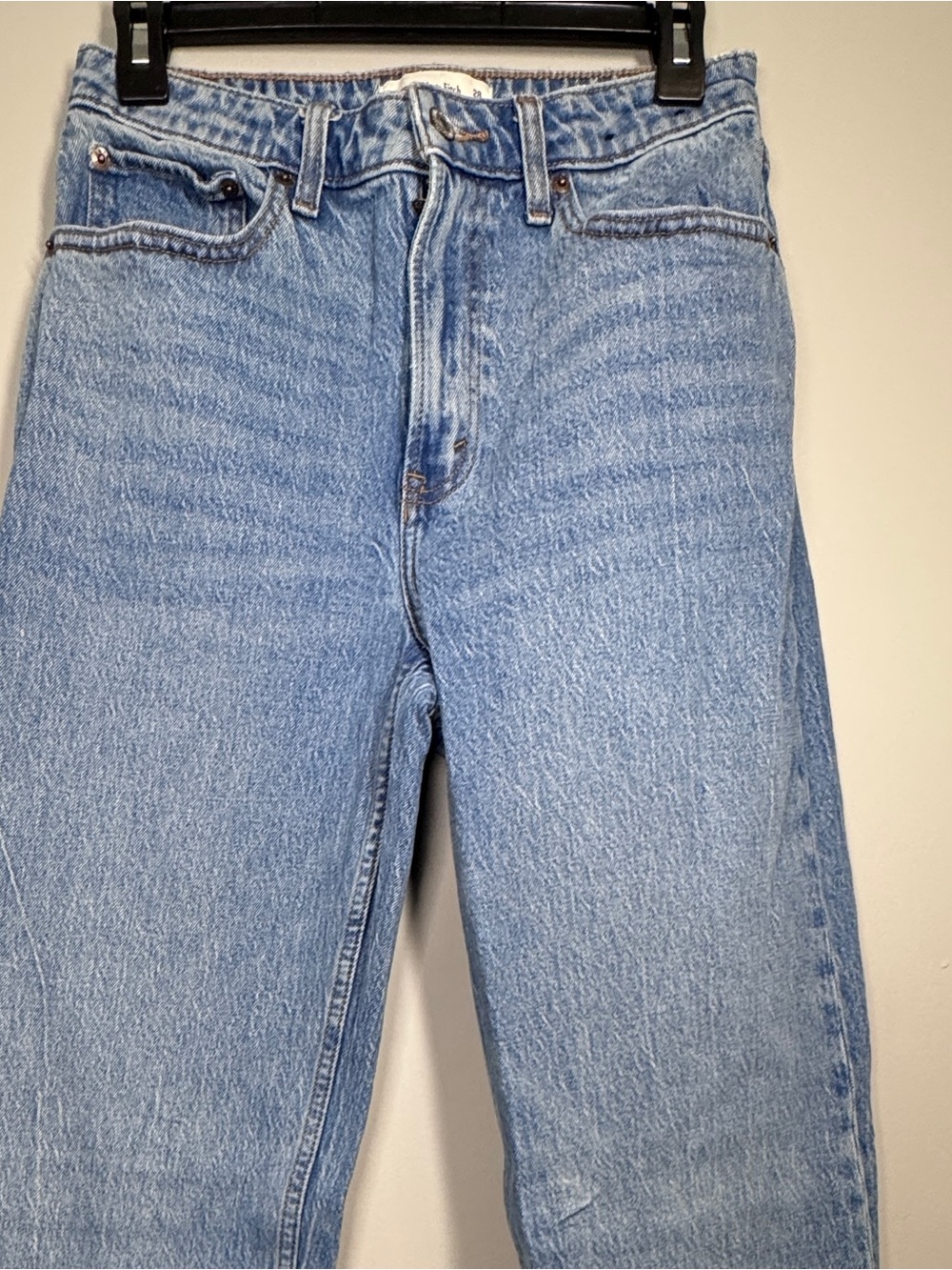 Abercrombie & Fitch Light Blue High-Rise Women's Jeans